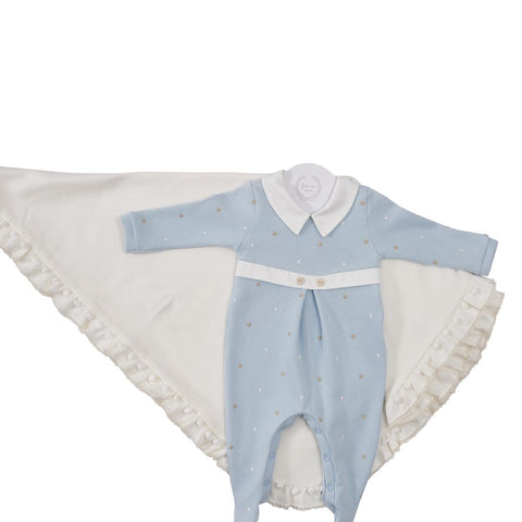 Macacão Lourenço Azul Claro