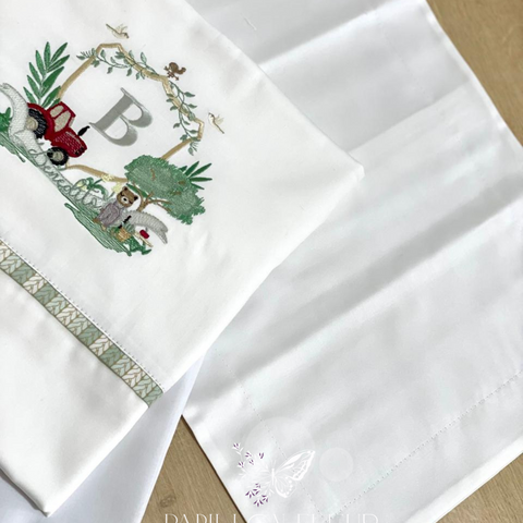 Jogo de Lençol p/ Carrinho