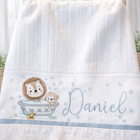 Toalha para banho sem capuz