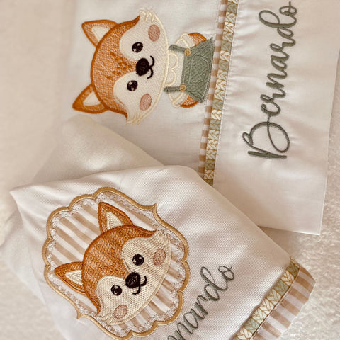 Toalha fralda com capuz