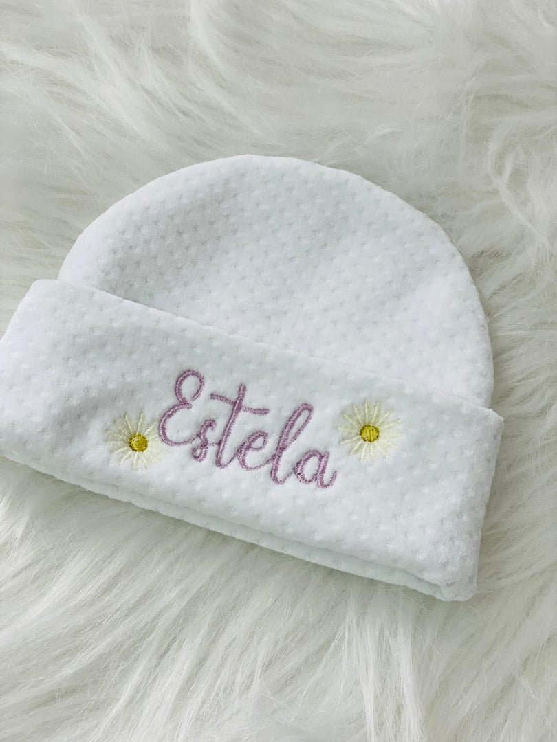 Touca Personalizada soft com pompom