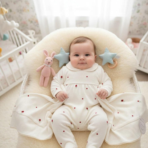 Macacão Flor Poa Gola