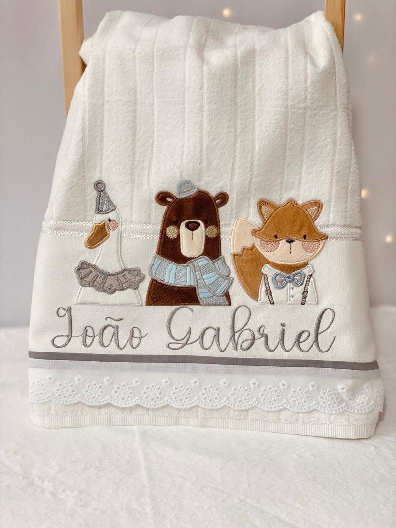 Toalha para banho sem capuz