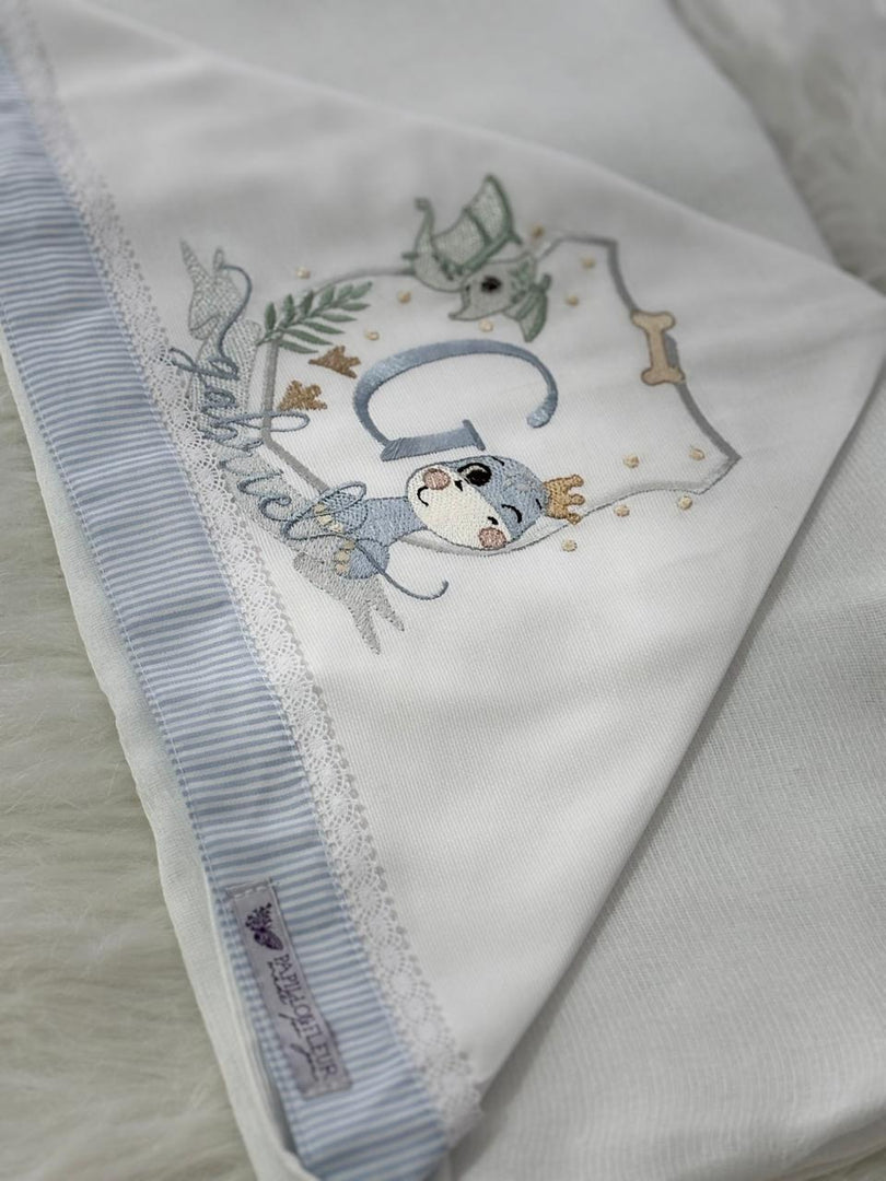 Toalha fralda com capuz