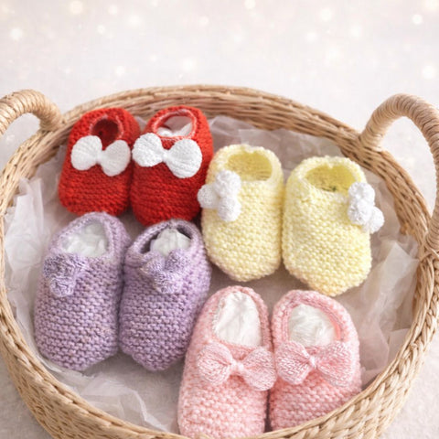 Sapatinho de Tricot Bebê Petit